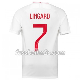 Fußballtrikots England Lingard 7 Heim Trikotsatz WM 2018